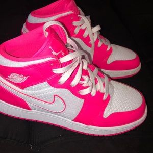 pink and white ones